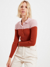 Поло Trendyol модель TOFSS19FV0049/Kiremit Фото