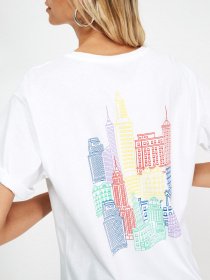 Футболки и поло Trendyol модель TWOSS21TS3939/Beyaz Футболки и поло Trendyol модель TWOSS21TS3939/Beyaz Фото