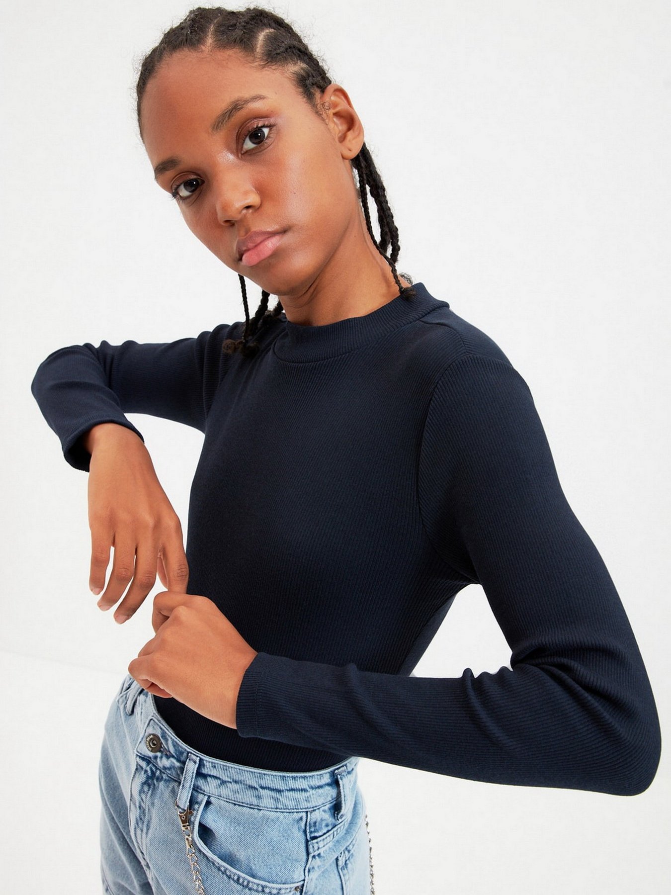 Боди Trendyol модель TWOAW20BD0011/Lacivert Фото