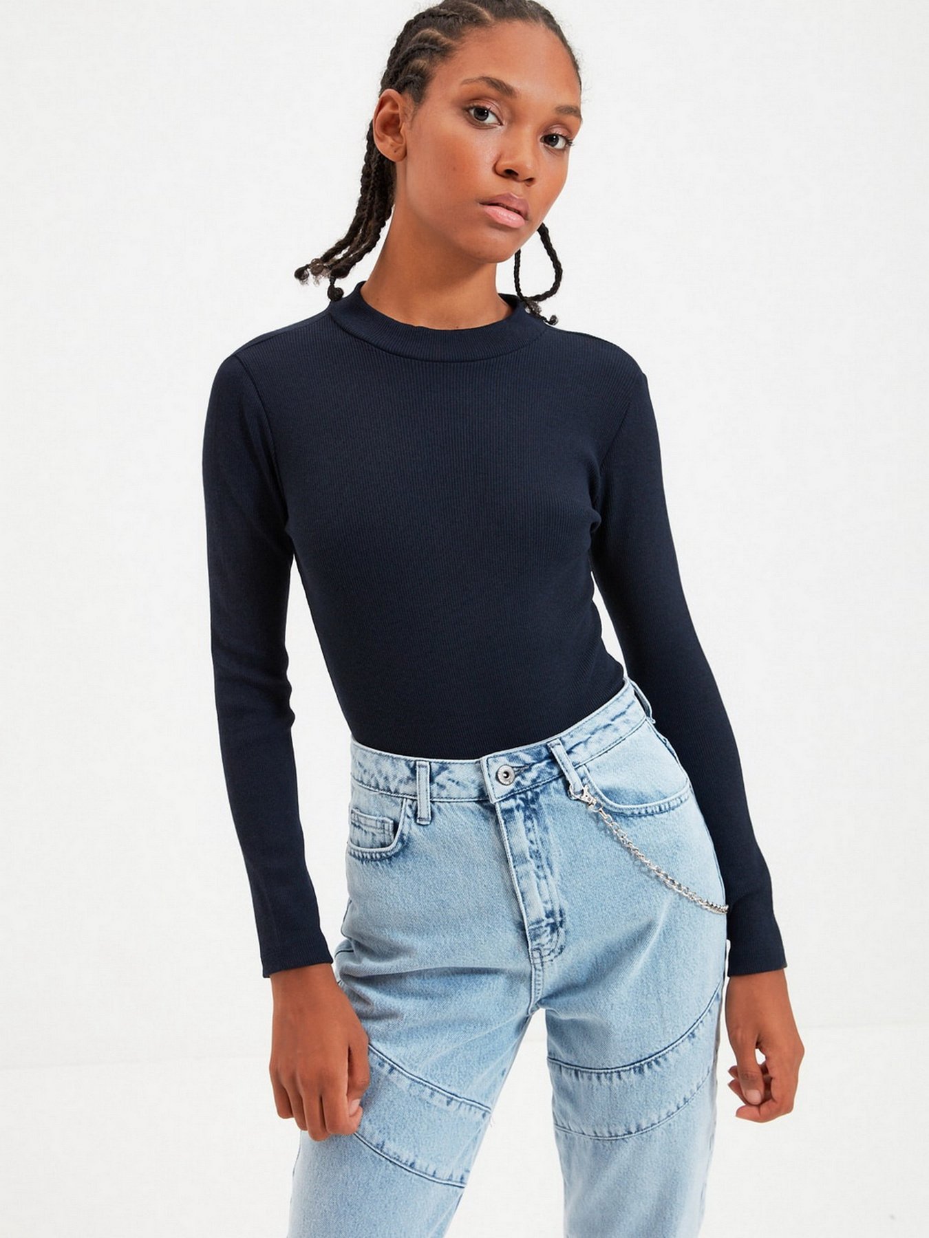 Боди Trendyol модель TWOAW20BD0011/Lacivert Фото