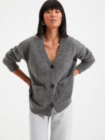 Кардиган Trendyol модель TWOAW20HI0213/Antrasit Фото