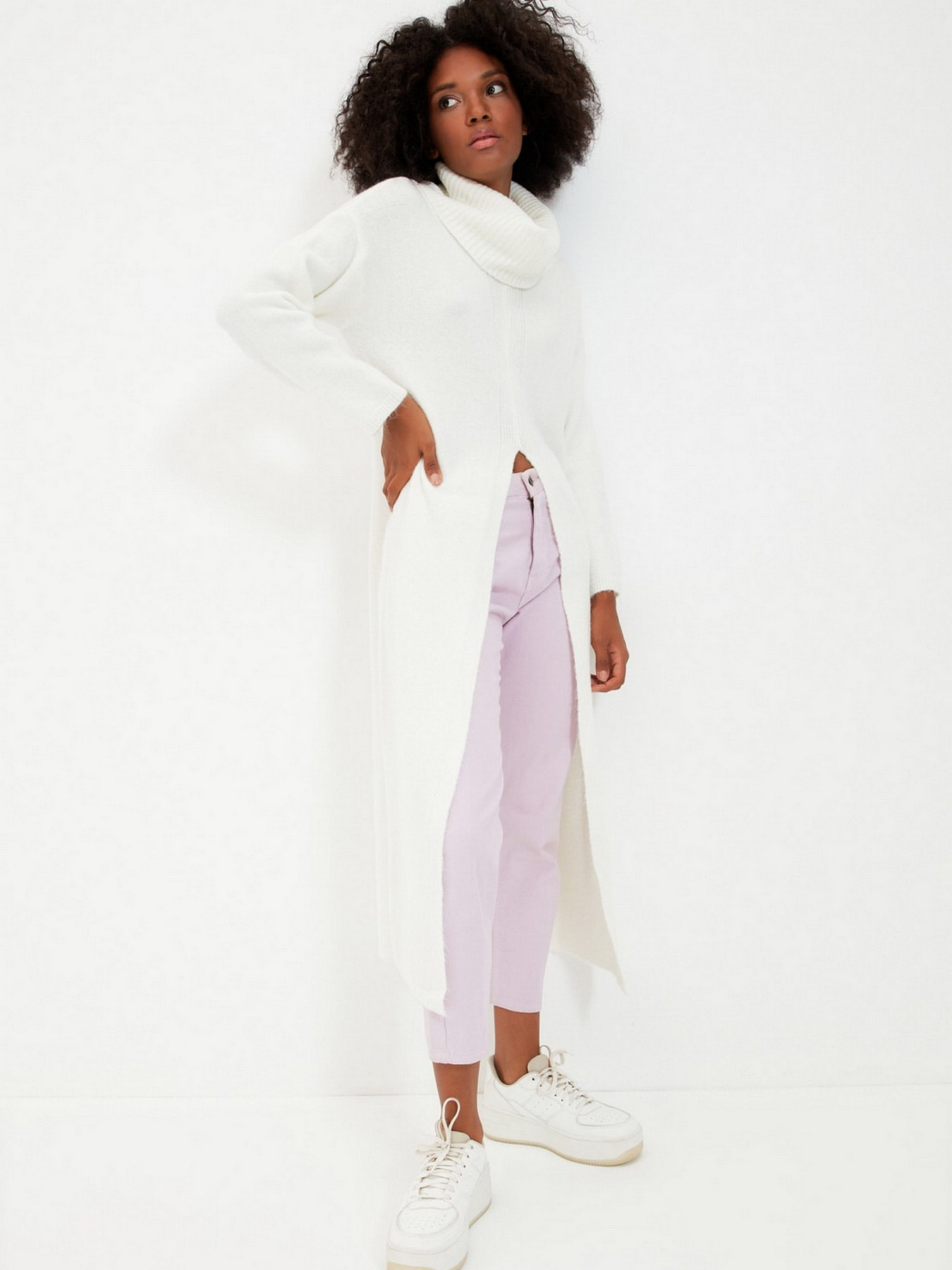 Свитер Trendyol модель TWOAW20KZ1121/Ekru Фото