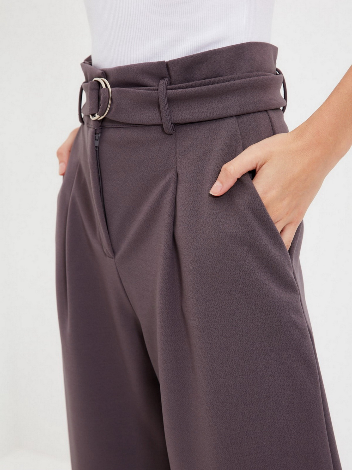 Штани класичні Trendyol модель TWOAW20PL0218/Antrasit Фото