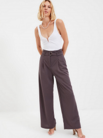 Штани класичні Trendyol модель TWOAW20PL0218/Antrasit Фото