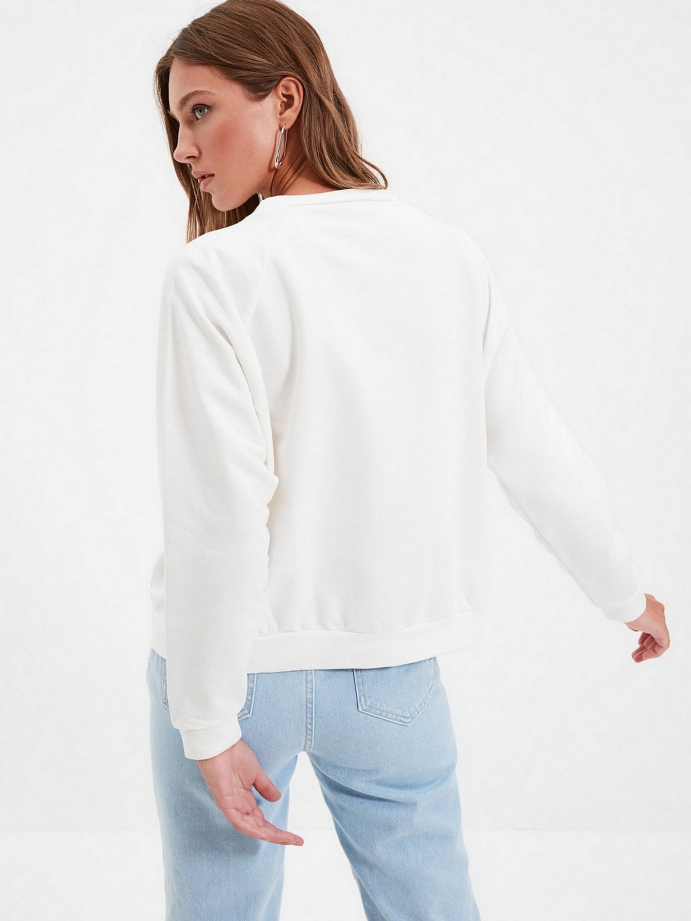 Джемпер Trendyol модель TWOAW20SW0055/Ekru Фото