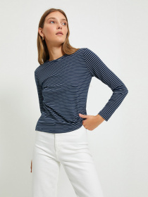 Лонгслив Trendyol модель TWOAW20TS0097/Lacivert Фото