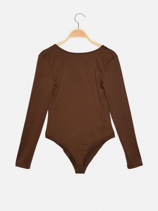 Боди и корсеты Trendyol модель TWOAW21BD0007/Kahverengi Фото