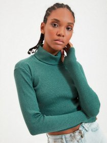 Водолазка Trendyol модель TWOAW21BZ0071/Koyu Mint Фото