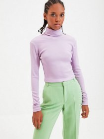 Гольф Trendyol модель TWOAW21BZ0071/Lila Фото