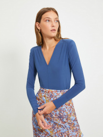 Лонгслив Trendyol модель TWOAW21BZ0249/ACik Mavi Фото