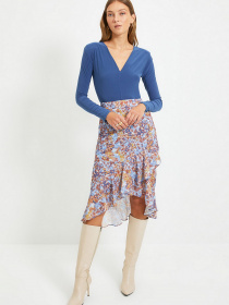 Лонгслів Trendyol модель TWOAW21BZ0249/ACik Mavi Фото