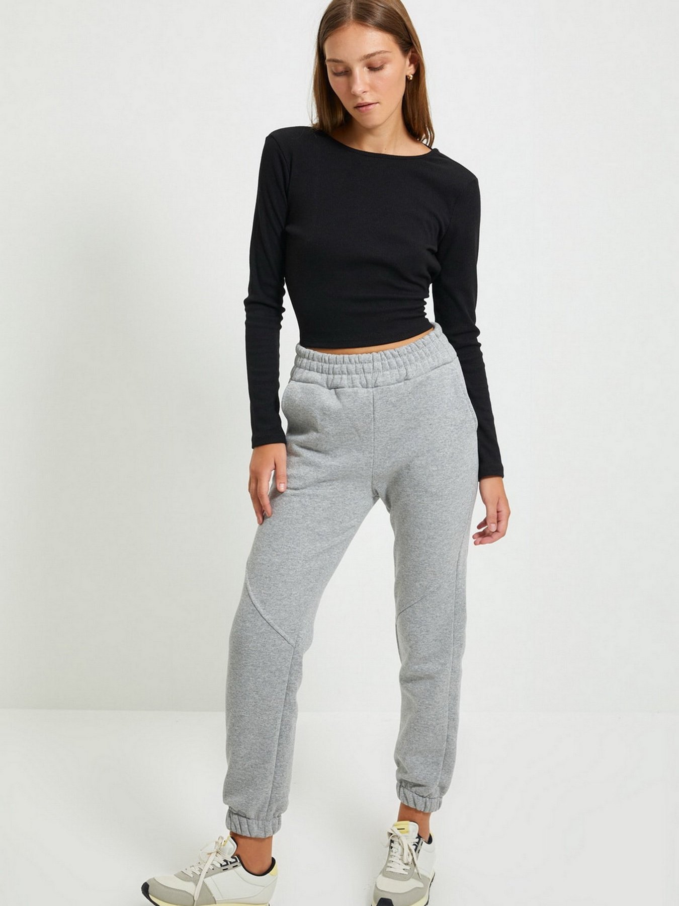 Штаны спортивные Trendyol модель TWOAW21EA0010/Gri Фото