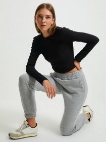 Штаны спортивные Trendyol модель TWOAW21EA0010/Gri Фото