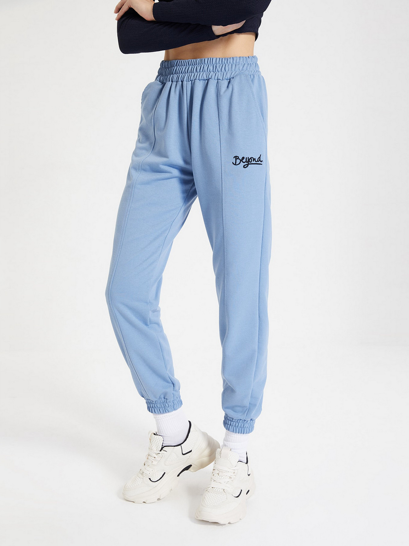 Спортивні штани Trendyol модель TWOAW21EA0049/ACik Mavi Фото