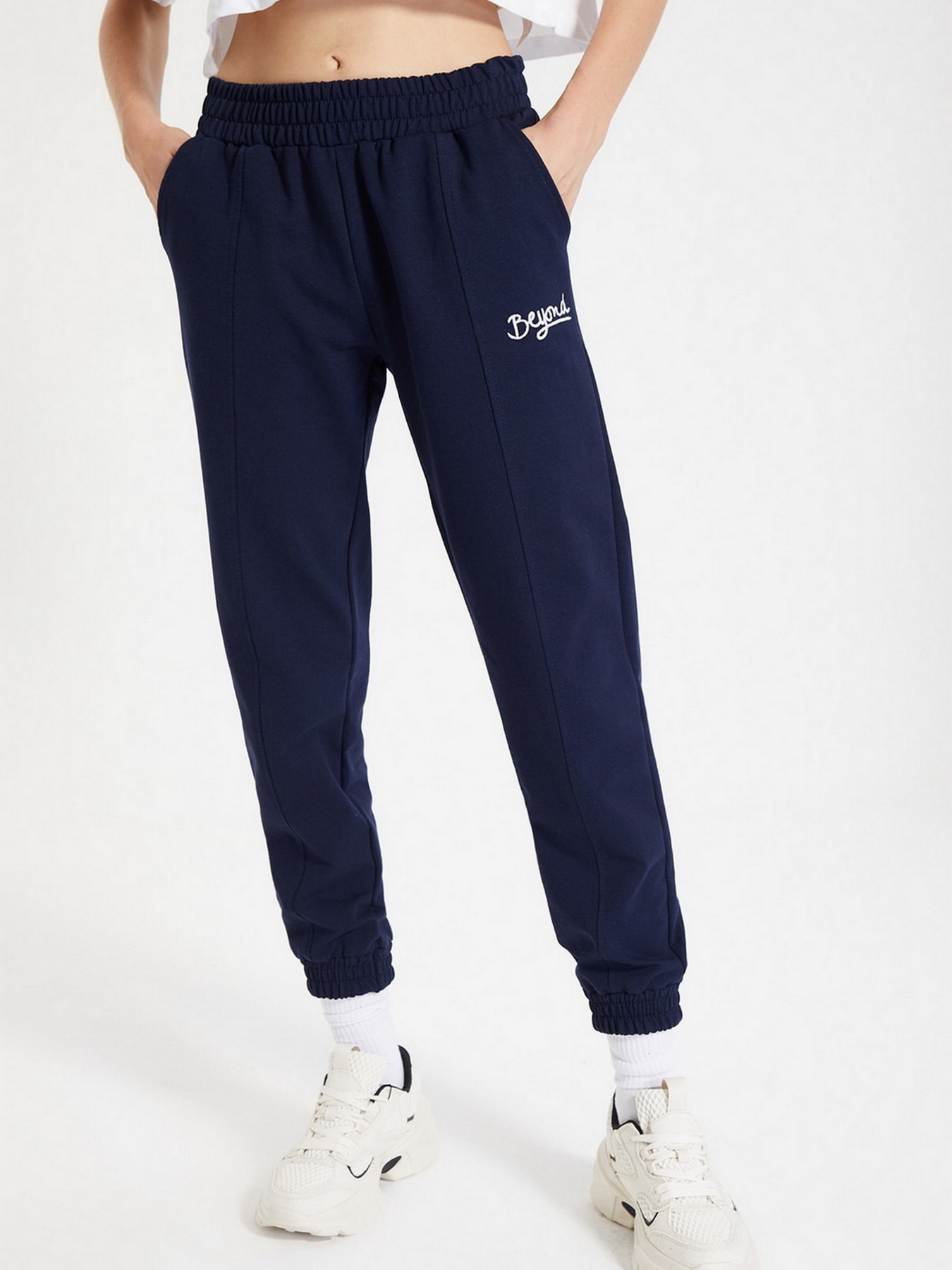 Спортивні штани Trendyol модель TWOAW21EA0049/Lacivert Фото