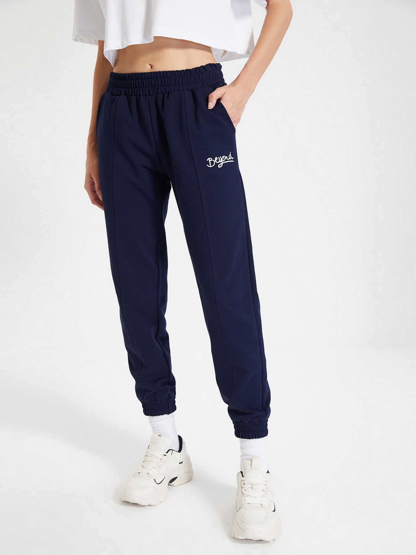 Спортивні штани Trendyol модель TWOAW21EA0049/Lacivert Фото