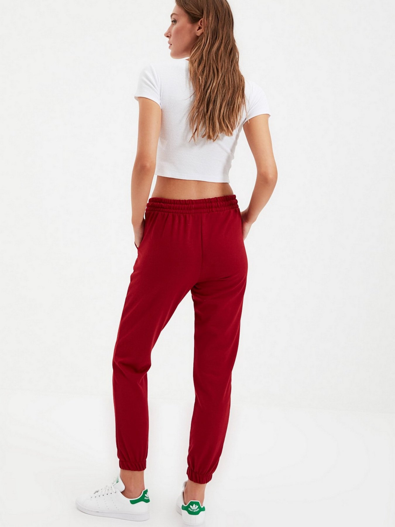 Штани спортивні Trendyol модель TWOAW21EA0066/Bordo Фото