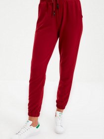 Штаны спортивные Trendyol модель TWOAW21EA0066/Bordo Фото