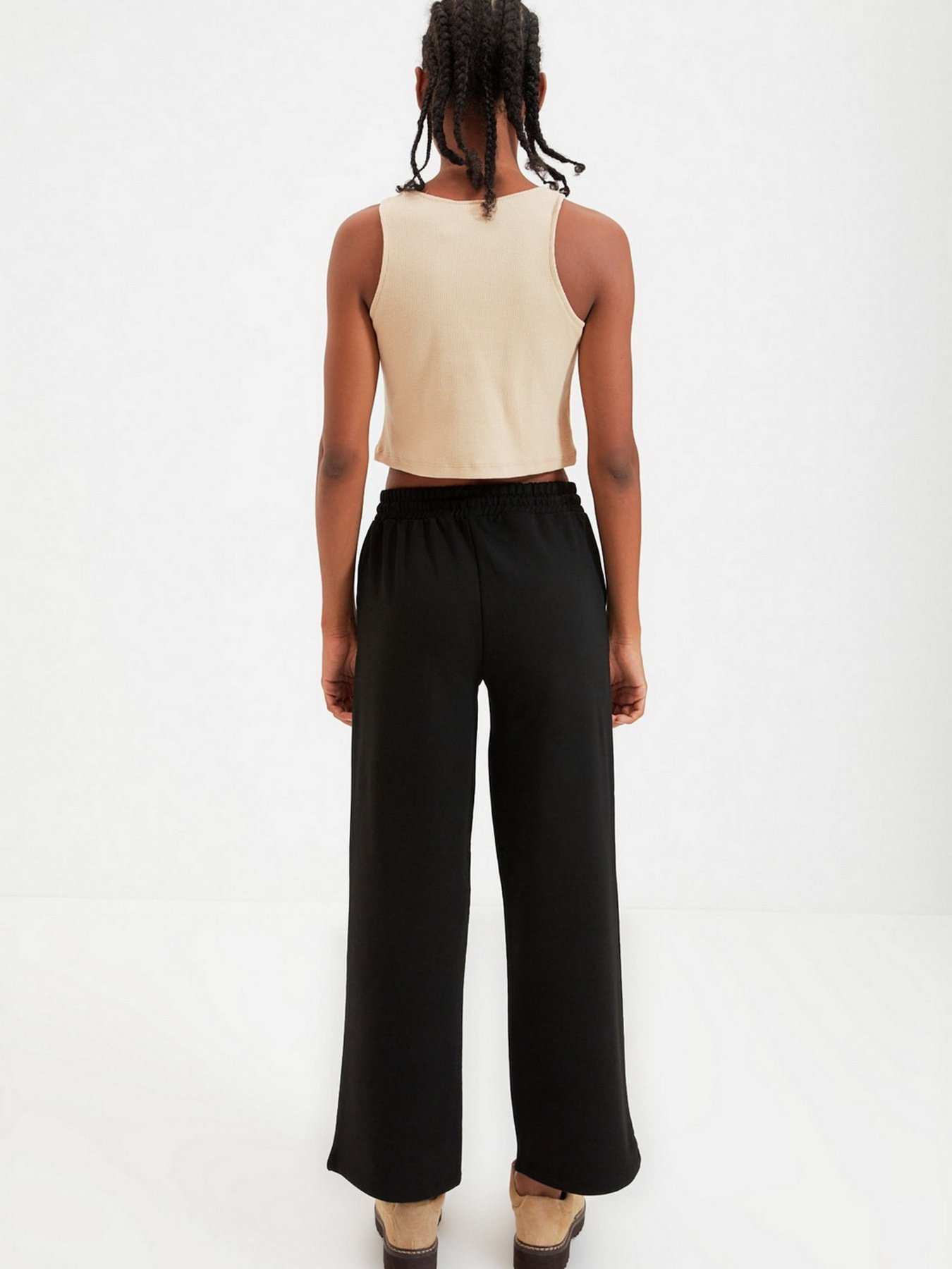 Спортивні штани Trendyol модель TWOAW21EA0116/Siyah Спортивні штани Trendyol модель TWOAW21EA0116/Siyah Фото