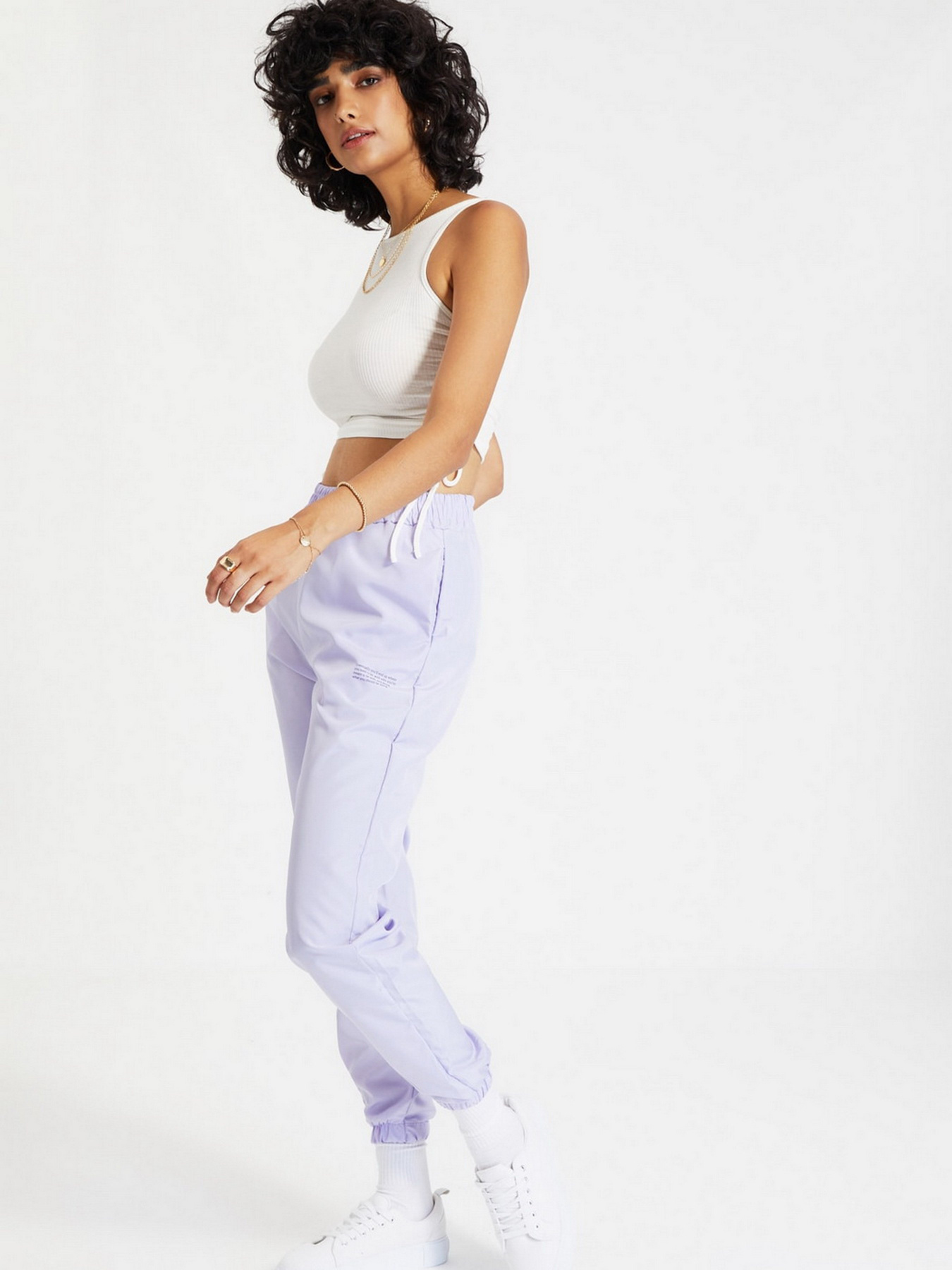 Штаны спортивные Trendyol модель TWOAW21EA0200/Lila Фото