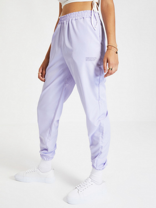 Спортивні штани Trendyol модель TWOAW21EA0200/Lila Фото
