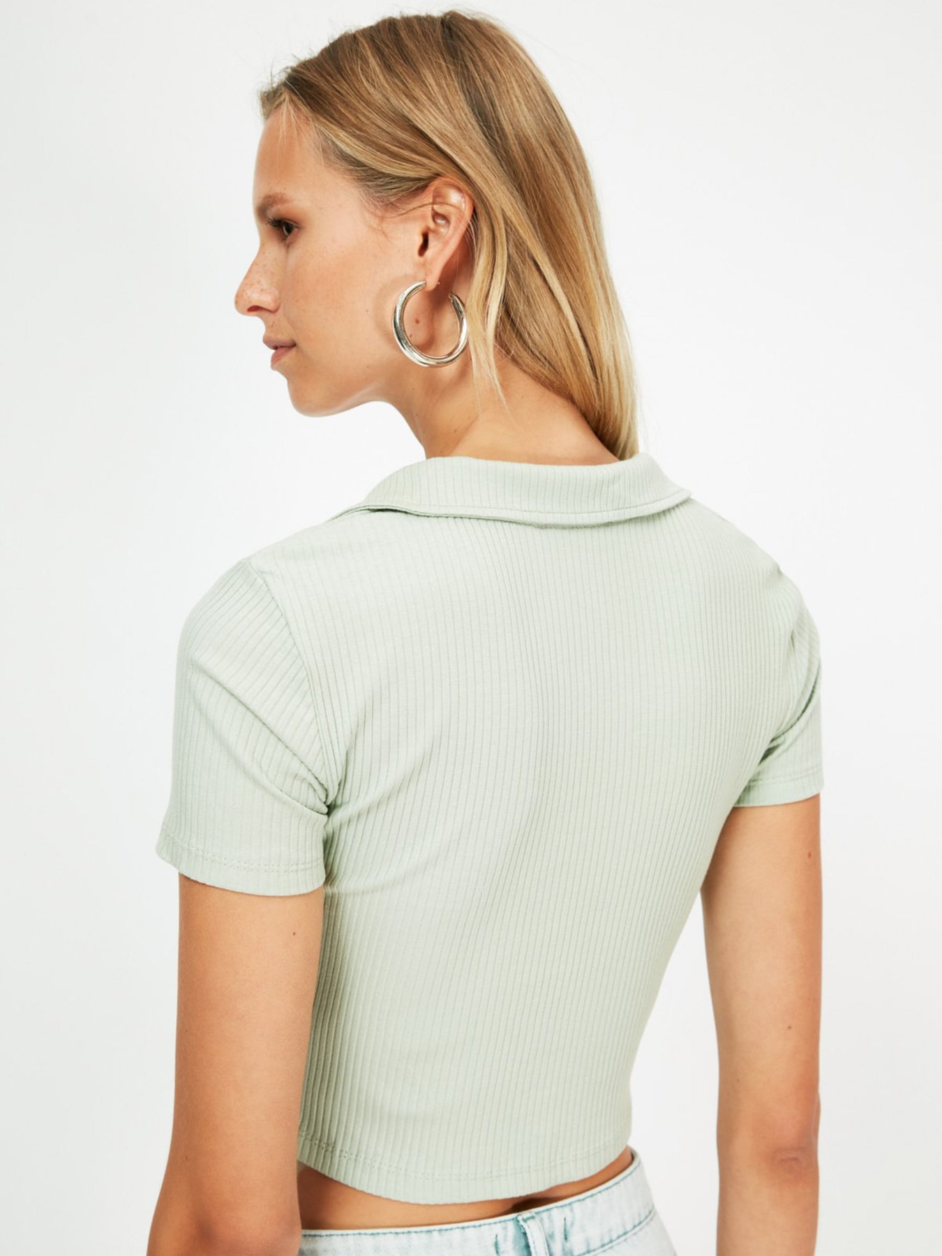 Поло Trendyol модель TWOSS21BZ0038/Mint Поло Trendyol модель TWOSS21BZ0038/Mint Фото