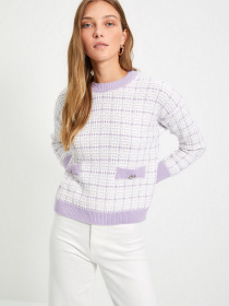 Джемпер Trendyol модель TWOAW21KZ0031/Lila Фото