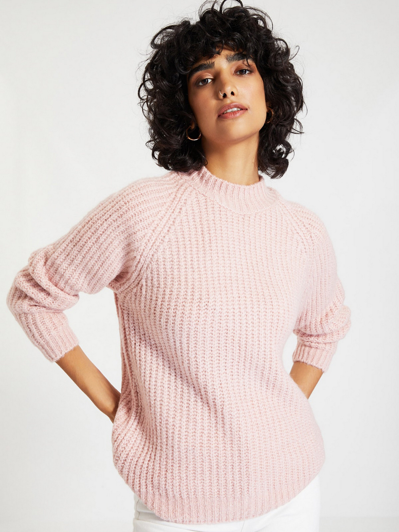 Джемпер Trendyol модель TWOAW21KZ0208/Pudra Фото