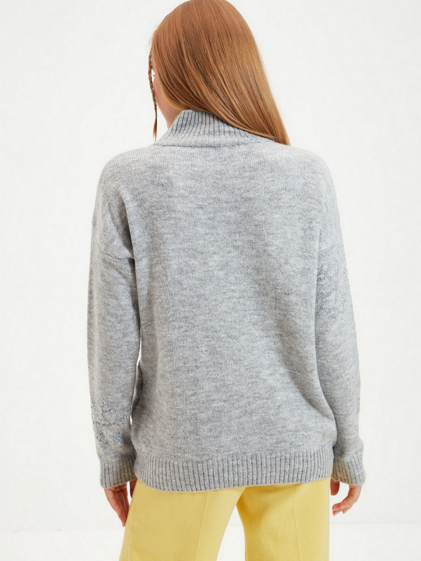 Джемпер Trendyol модель TWOAW21KZ0356/Gri Фото