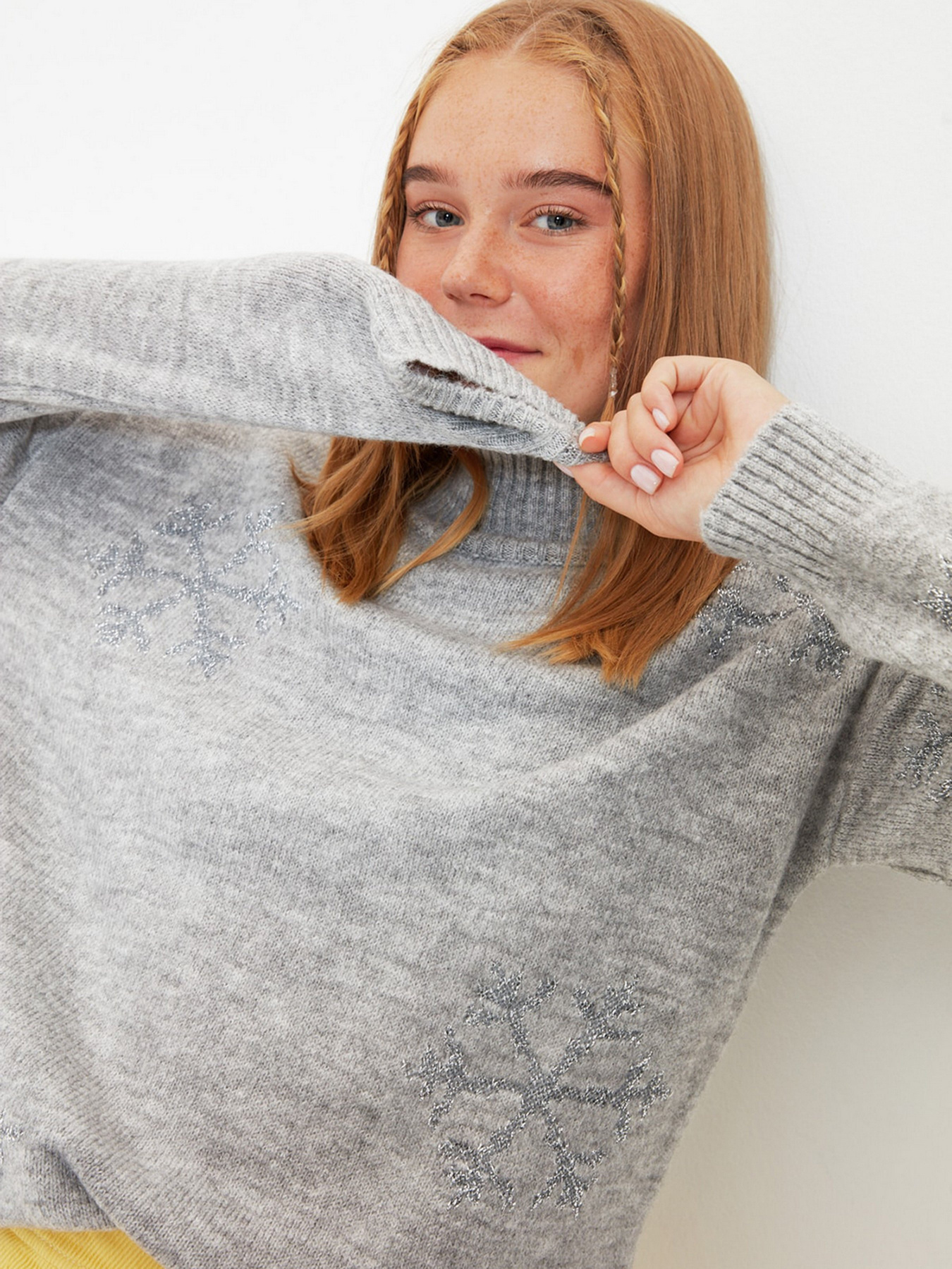 Джемпер Trendyol модель TWOAW21KZ0356/Gri Фото