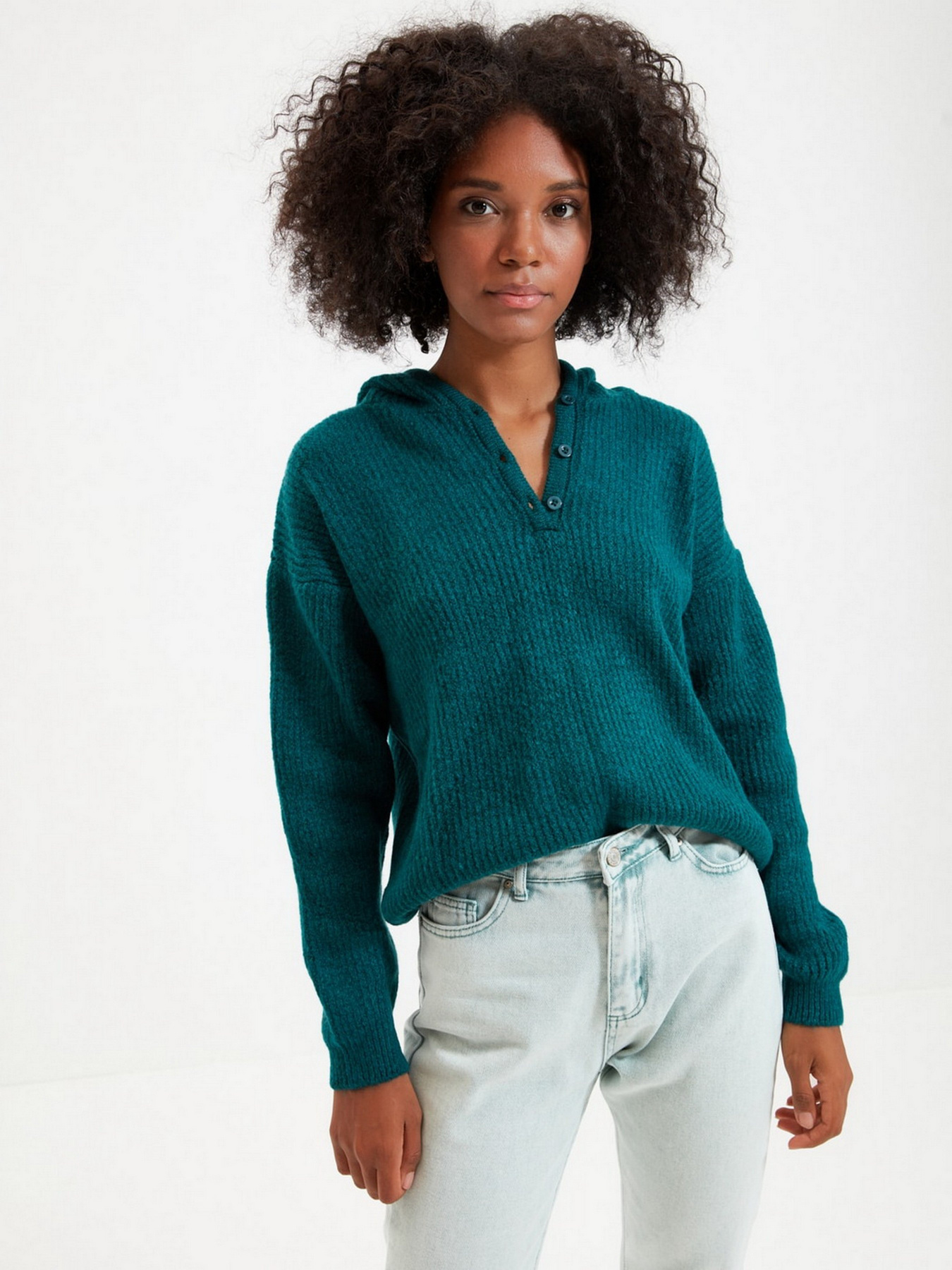 Джемпер Trendyol модель TWOAW21KZ0410/Yesil Фото