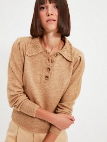 Джемпер Trendyol модель TWOAW21KZ1182/Camel Фото