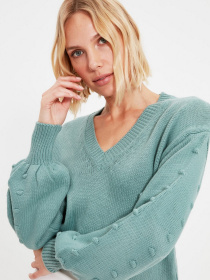 Джемпер Trendyol модель TWOAW21KZ1222/Mint Фото