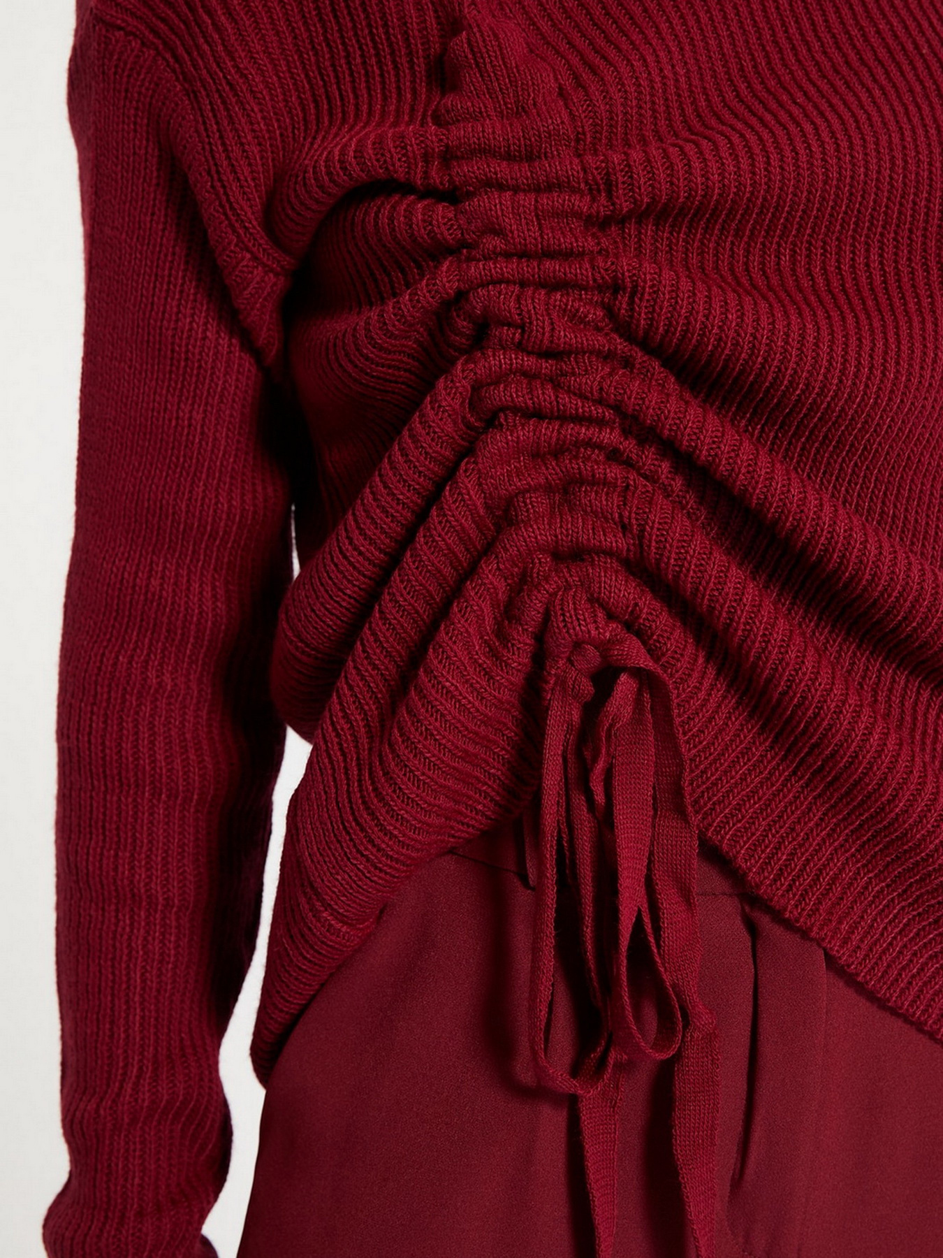 Свитер Trendyol модель TWOAW21KZ2014/Bordo Фото