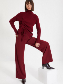 Свитер Trendyol модель TWOAW21KZ2014/Bordo Фото