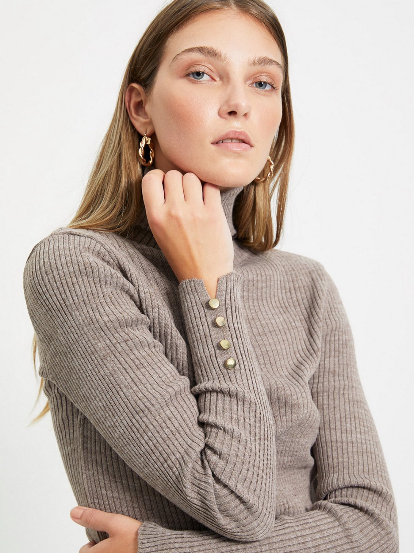 Джемпер Trendyol модель TWOAW21KZ2632/Vizon Фото