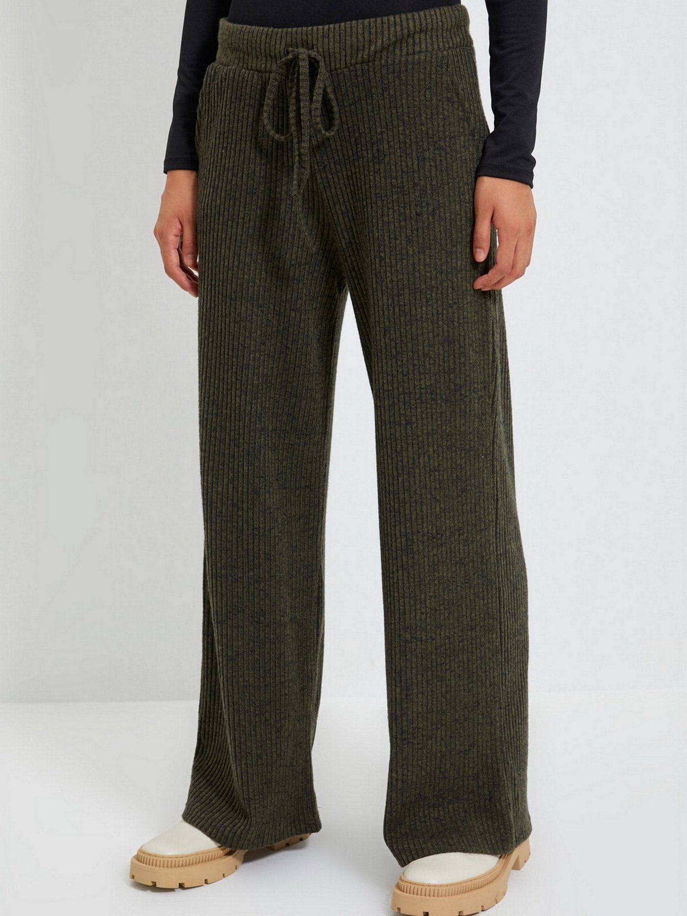 Повседневные штаны Trendyol модель TWOAW21PL0293/Haki Фото