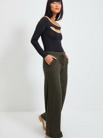 Повседневные штаны Trendyol модель TWOAW21PL0293/Haki Фото