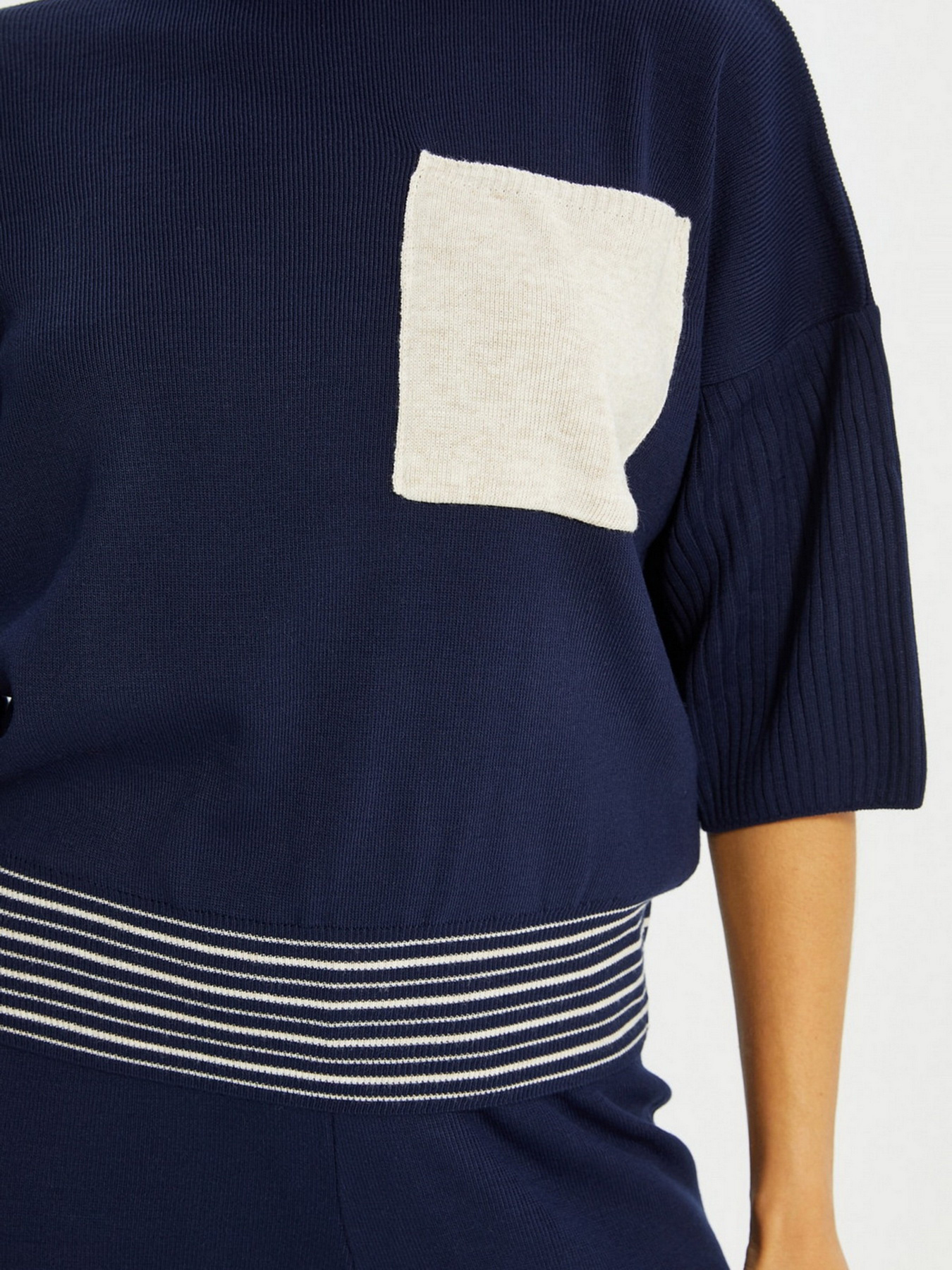 Повседневный костюм Trendyol модель TWOAW22AU0001/Lacivert Повседневный костюм Trendyol модель TWOAW22AU0001/Lacivert Фото