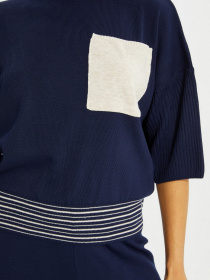 Повседневный костюм Trendyol модель TWOAW22AU0001/Lacivert Повседневный костюм Trendyol модель TWOAW22AU0001/Lacivert Фото