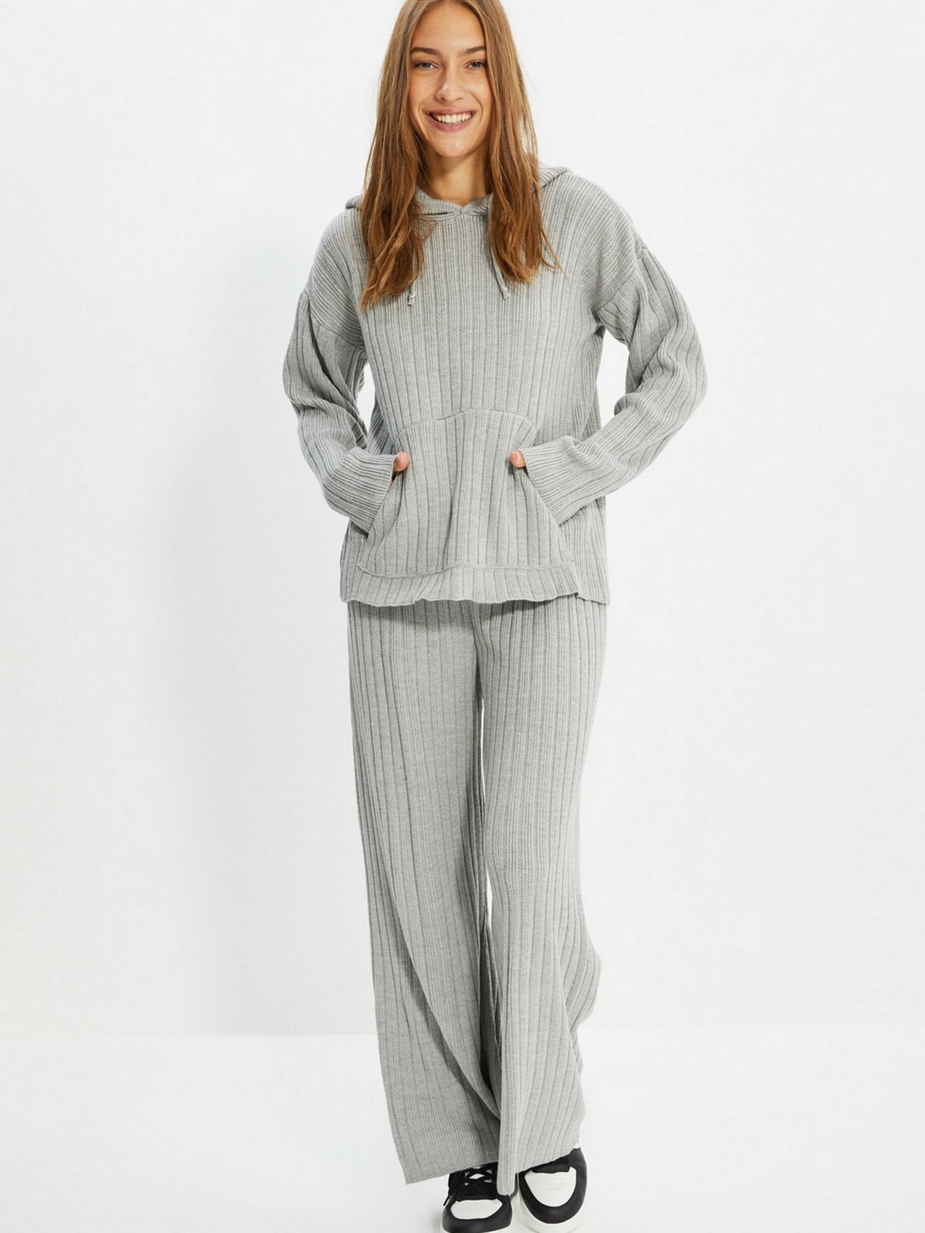 Повсякденний костюм Trendyol модель TWOAW22AU0017/Gri Повсякденний костюм Trendyol модель TWOAW22AU0017/Gri Фото