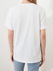 Футболка Trendyol модель TWOSS21TS2682/Beyaz Фото