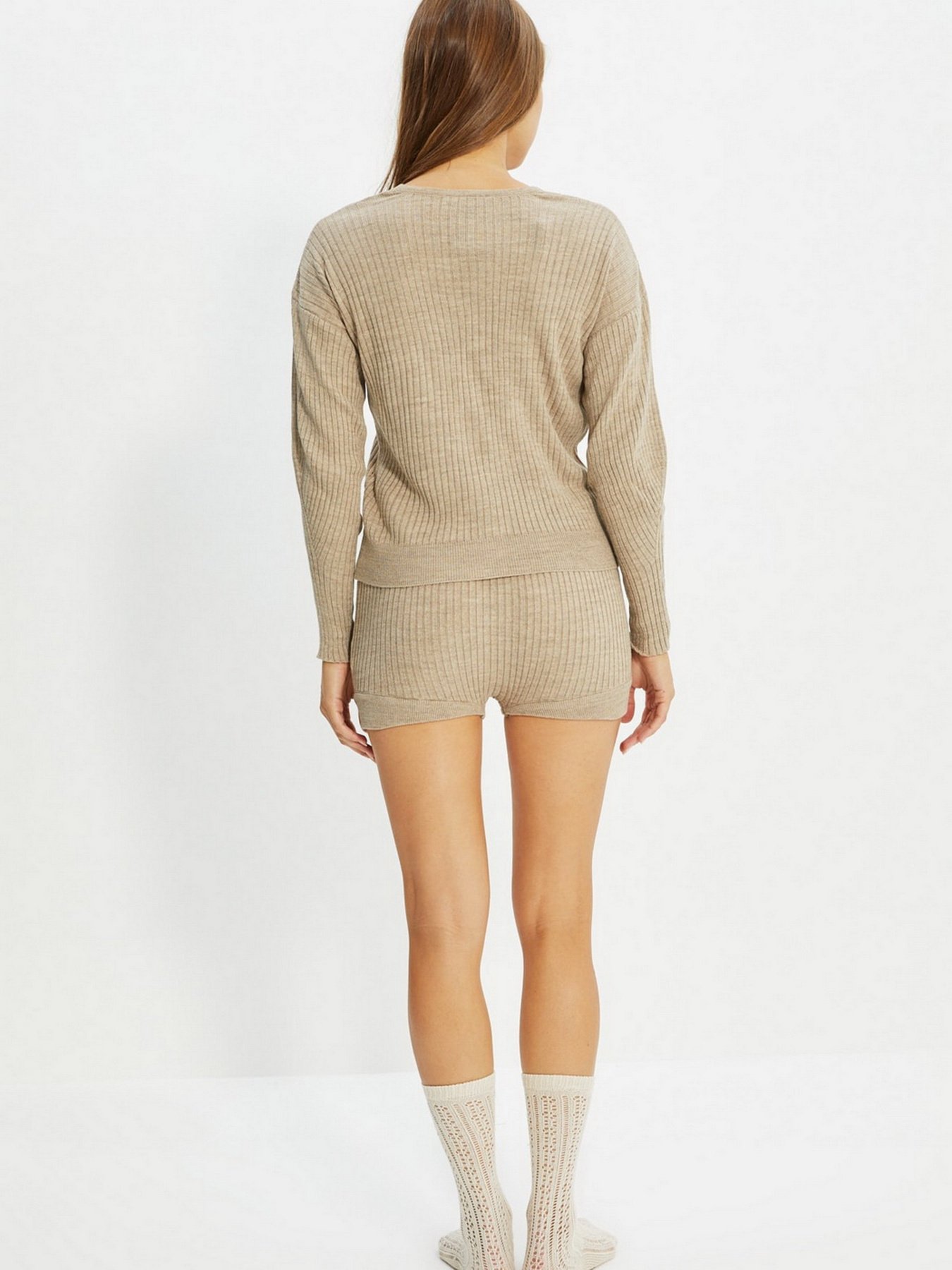 Повсякденний костюм Trendyol модель TWOAW22AU0043/Camel Повсякденний костюм Trendyol модель TWOAW22AU0043/Camel Фото