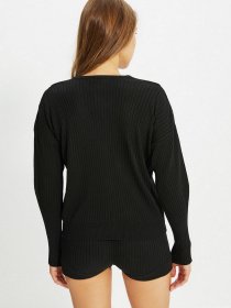 Повсякденний костюм Trendyol модель TWOAW22AU0043/Siyah Повсякденний костюм Trendyol модель TWOAW22AU0043/Siyah Фото