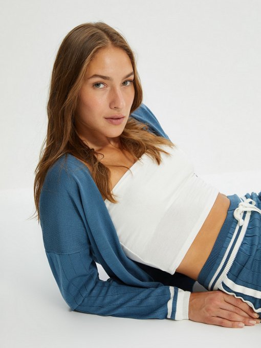 Повсякденний костюм Trendyol модель TWOAW22AU0049/Indigo Фото