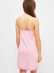 Нічна сорочка Trendyol модель THMSS21GC0056/Pudra Фото