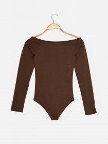 Боди Trendyol модель TWOAW22BD0079/Kahverengi Боди Trendyol модель TWOAW22BD0079/Kahverengi Фото