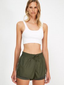 Шорты Trendyol модель TWOAW21SR0012/Haki Фото