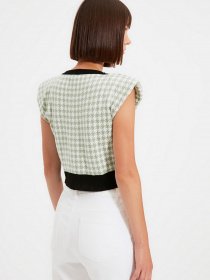 Жилет Trendyol модель TWOAW22BZ0038/Mint Фото