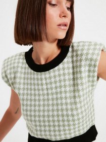 Жилет Trendyol модель TWOAW22BZ0038/Mint Фото